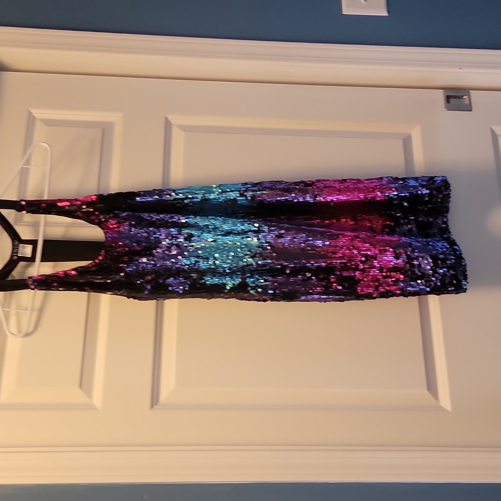 New With Tags-Yandy Sequin Party Dress, Size Medium,